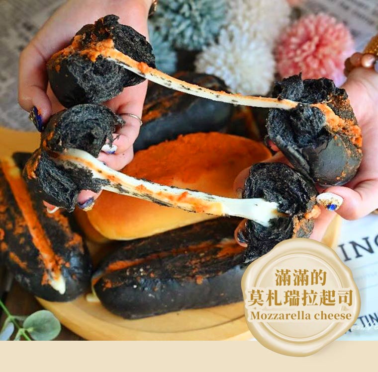 滿滿的莫札瑞拉起司Mozzarella cheese