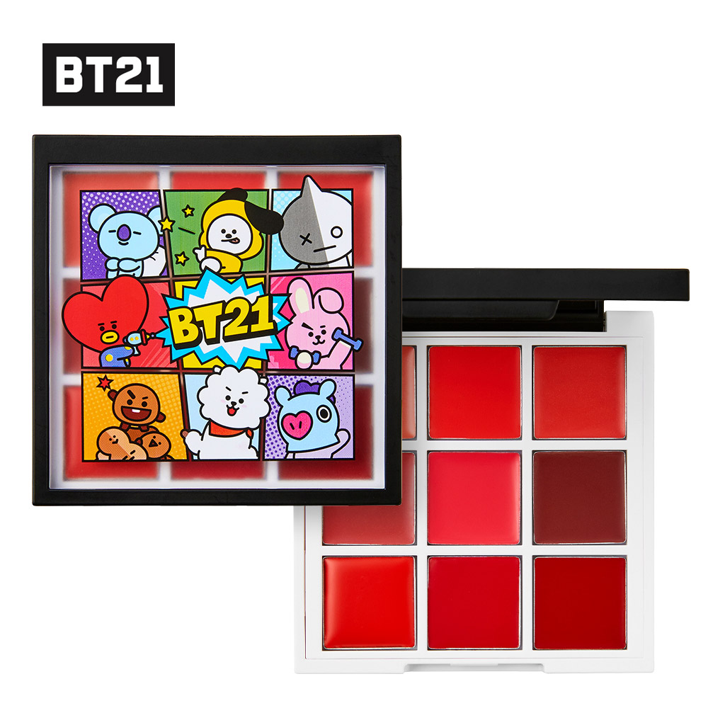 BT21_VT ART 9宮格唇彩調色盤 
