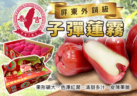 屏東外銷級子彈蓮