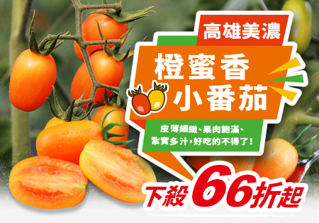 高雄美濃橙蜜香小番茄