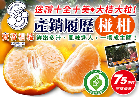寶香柑桔產銷履歷椪柑