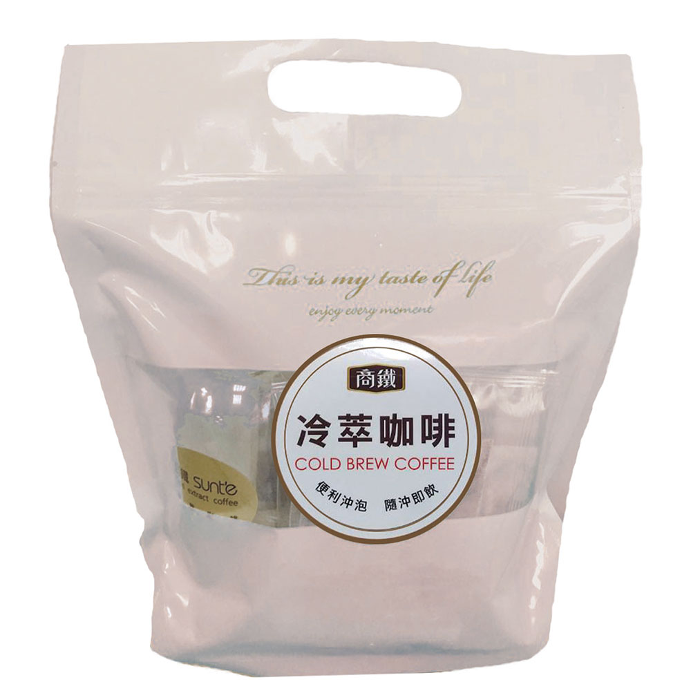 商鐵咖啡 黑咖啡冷萃咖啡組 10包 贈pe冷萃