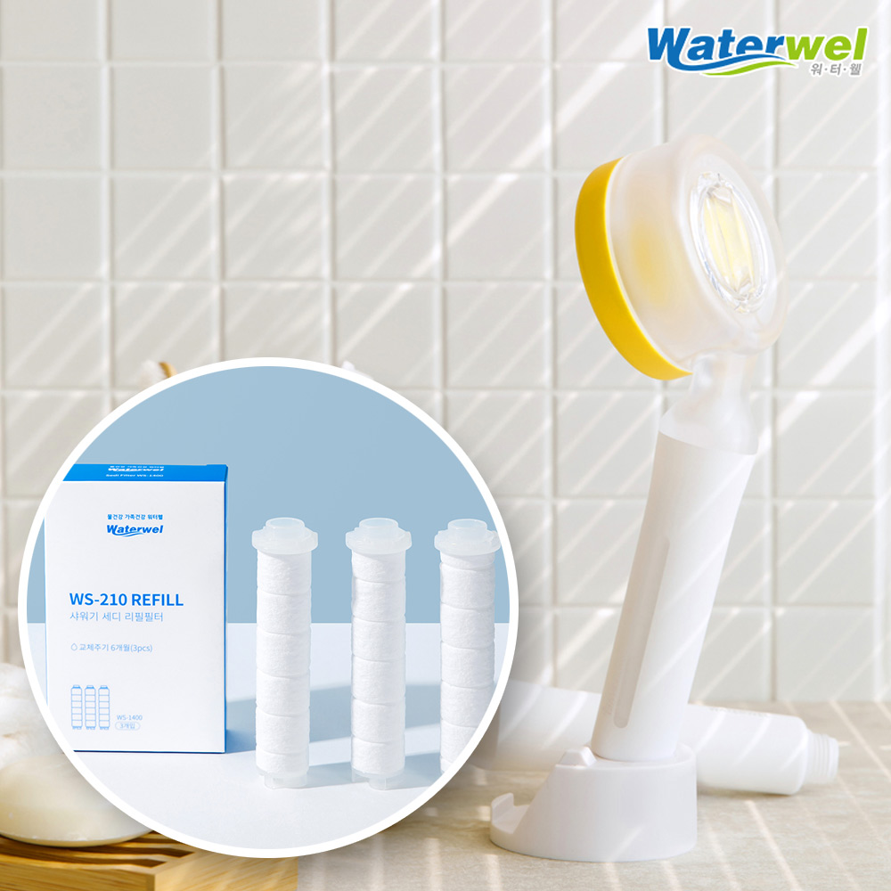 Waterwel淨化香氛蓮蓬頭_買蓮蓬頭送濾心(雙11每日限購)202211