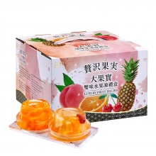 《盛香珍》大果實雙味水果凍禮盒1920g/盒