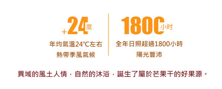 全年日照超過1800小時