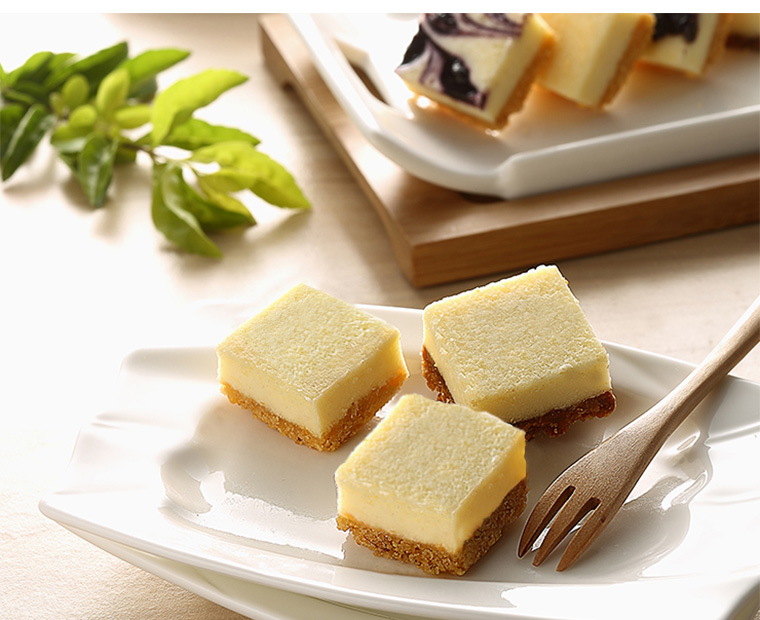 【濃得好棒棒】巧口乳酪蛋糕10入花型禮盒(20顆)-原味