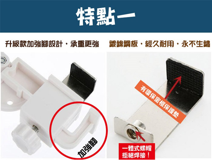 特點一,升級款加強腳設計,承重更強,經久耐用