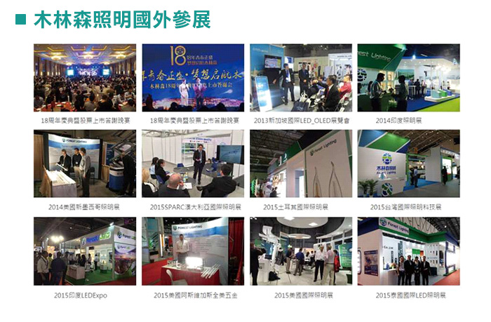 木林森照明國外參展