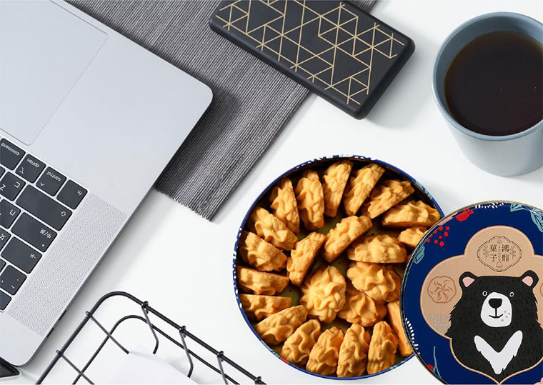 台灣黑熊曲奇餅-花生幸福