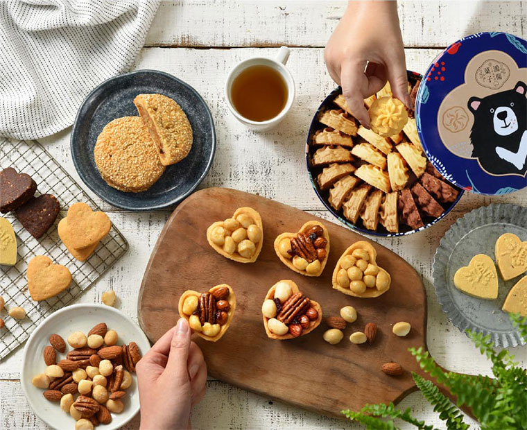 台灣黑熊曲奇餅-花生幸福