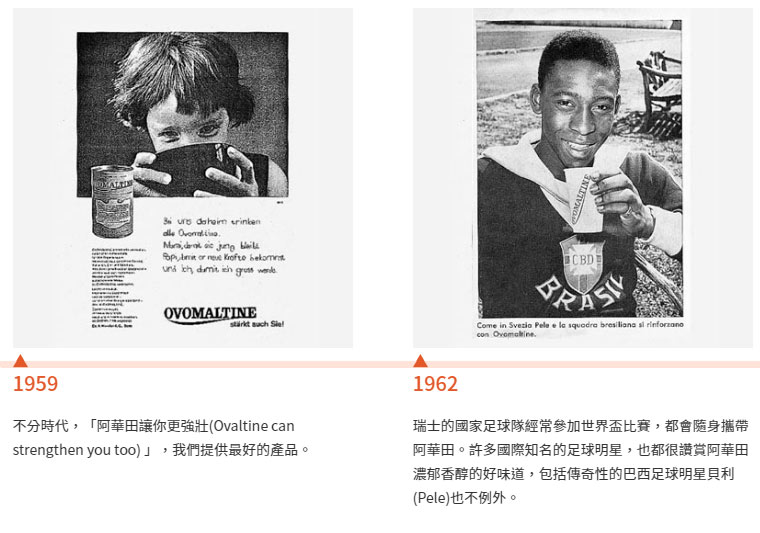 阿華田品牌故事