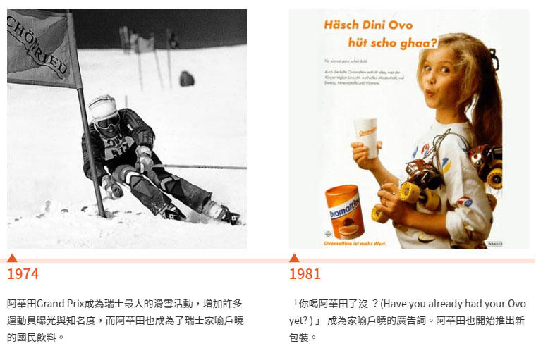 阿華田品牌故事