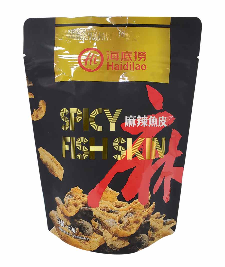 海底撈麻辣魚皮