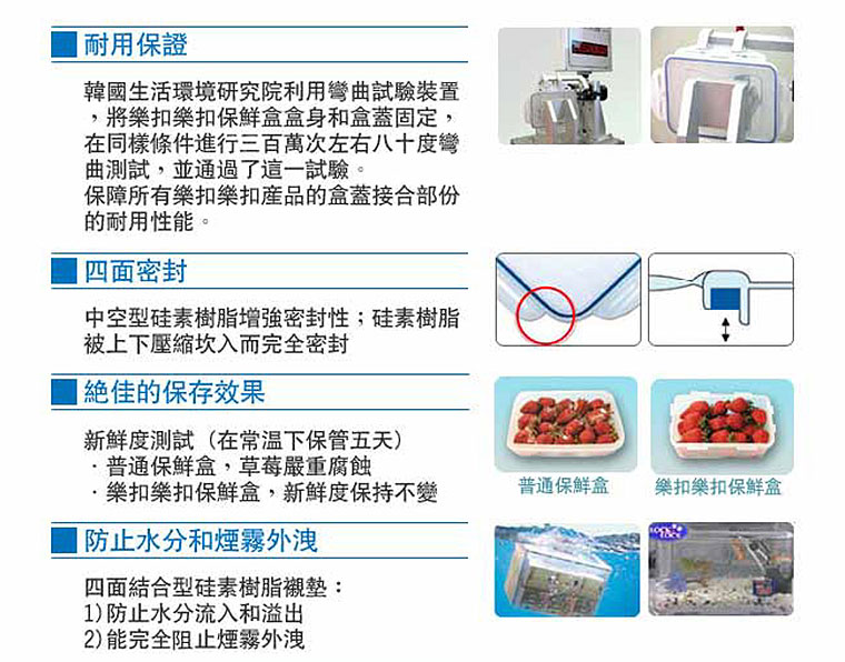 耐用保證/四面密封