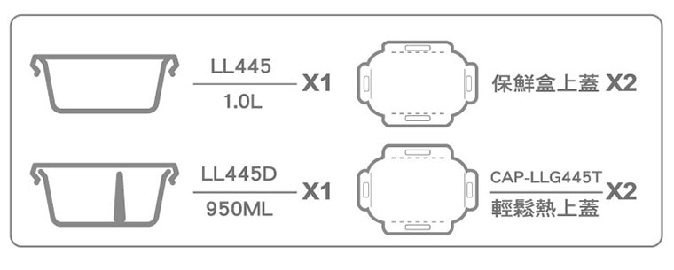 一款有分隔盤設計