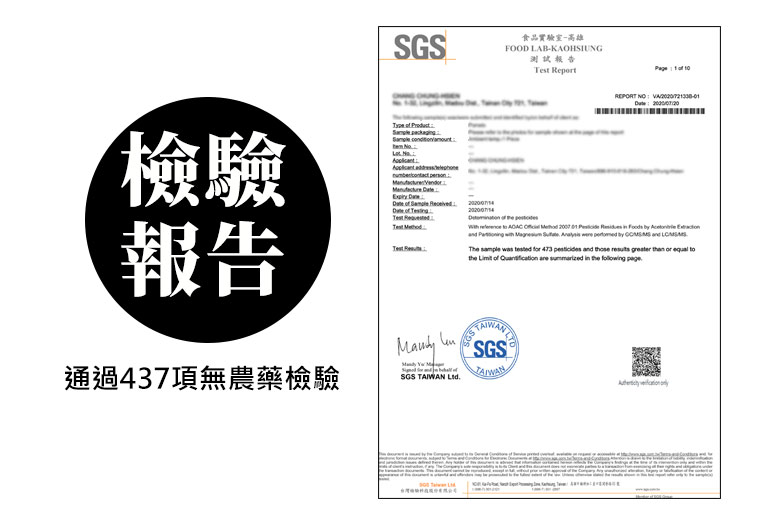 檢驗報告