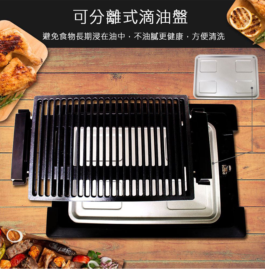 可分離式滴油盤