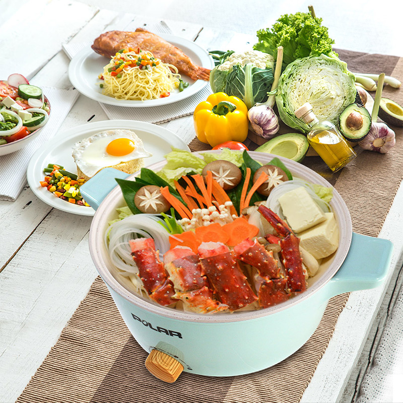鍋物烹煮情境圖_POLAR多功能電火鍋