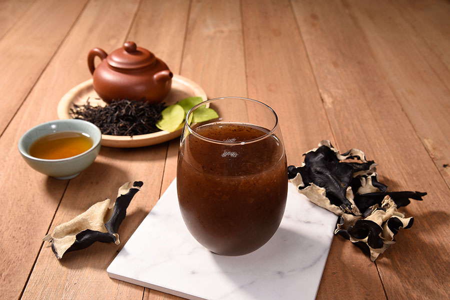 白背黑木耳、台灣紅玉紅茶