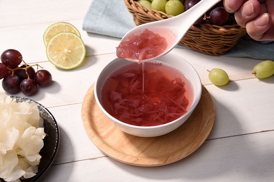 葡萄白木耳飲有取代手搖飲的莫