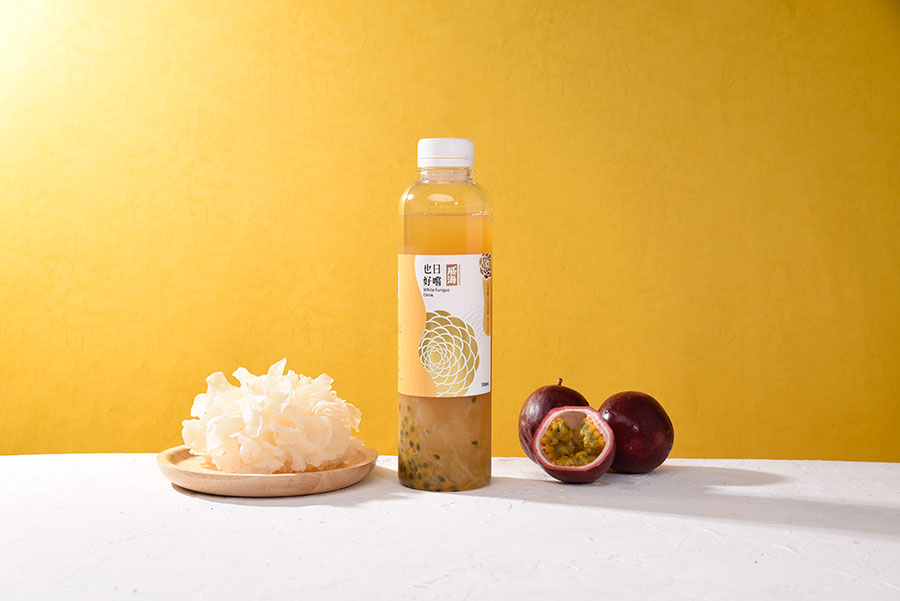 百香果綠茶白木耳飲