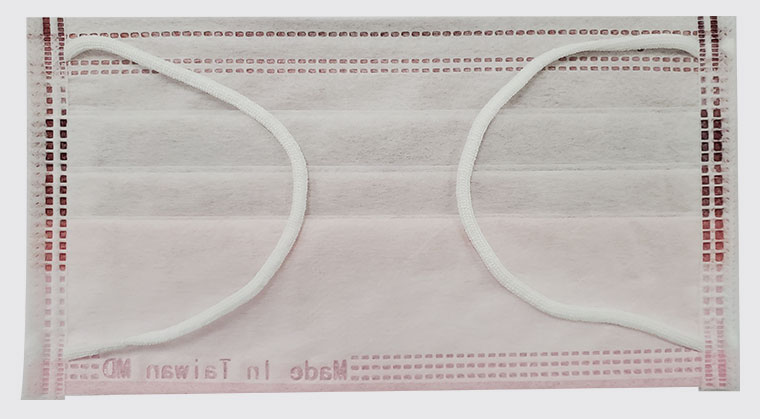 背面漸層系列草莓奶酪色口罩