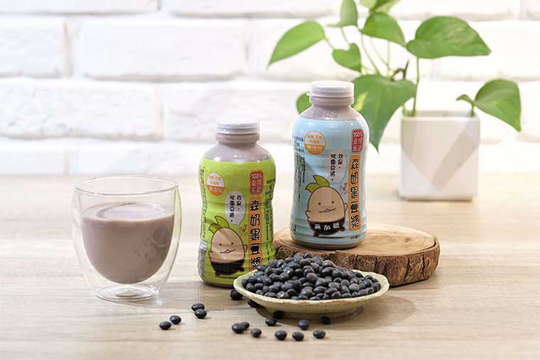 森奶黑豆漿-無糖微糖