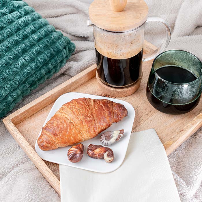 巧克力搭配黑咖啡