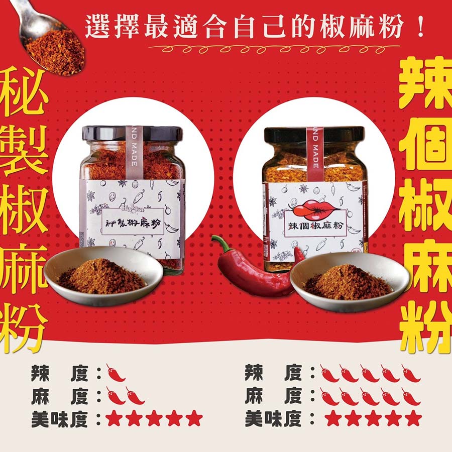 選擇最適合自己的椒麻粉