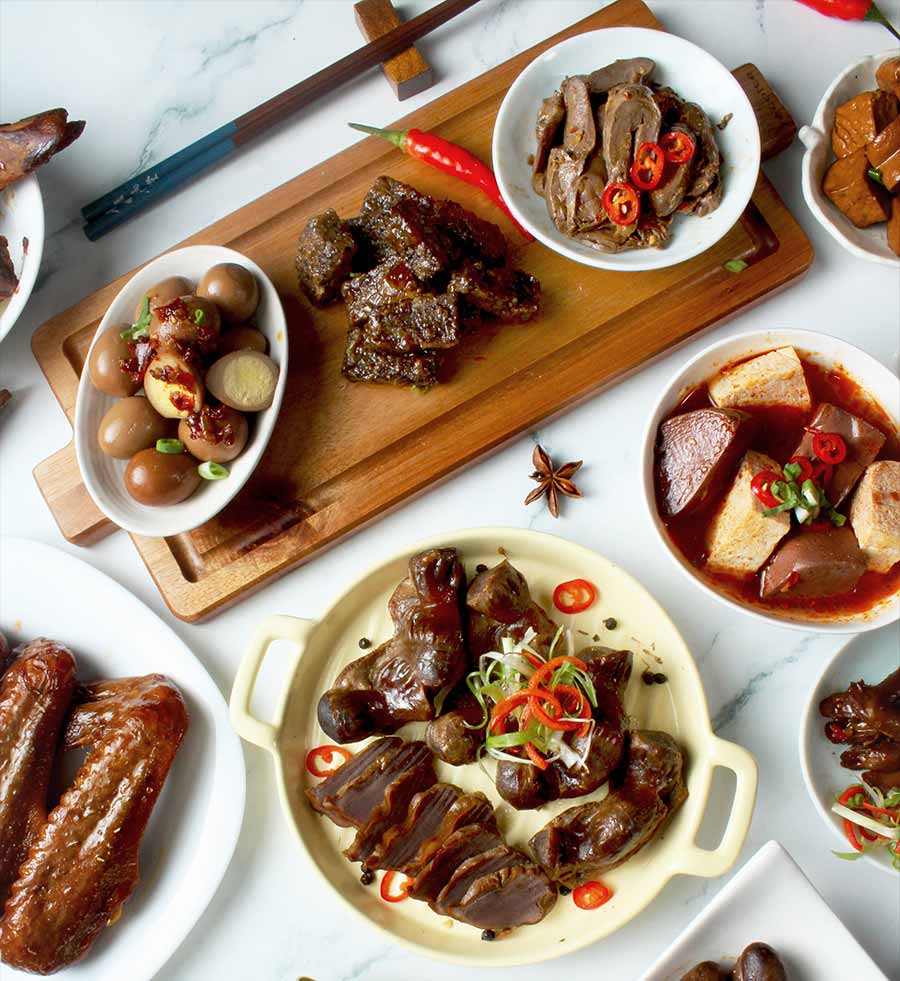 綜合滷味拼盤谷居老滷味