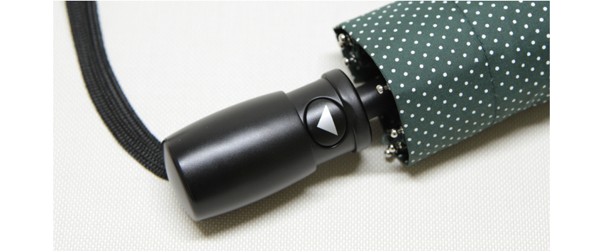 傘自動收合按鈕，方便雨傘收合不濕身