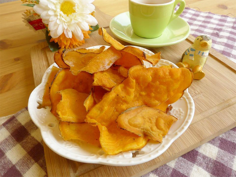 紅番薯片情境圖