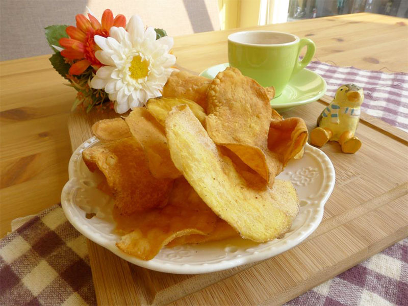 黃番薯片情境圖