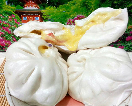 培根起司包