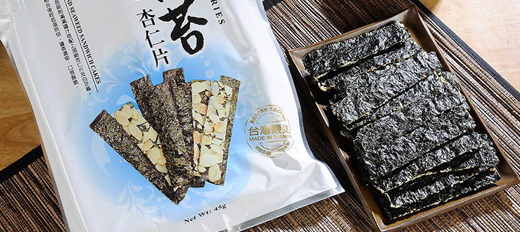 嚴選優質韓國海苔搭配各種穀物