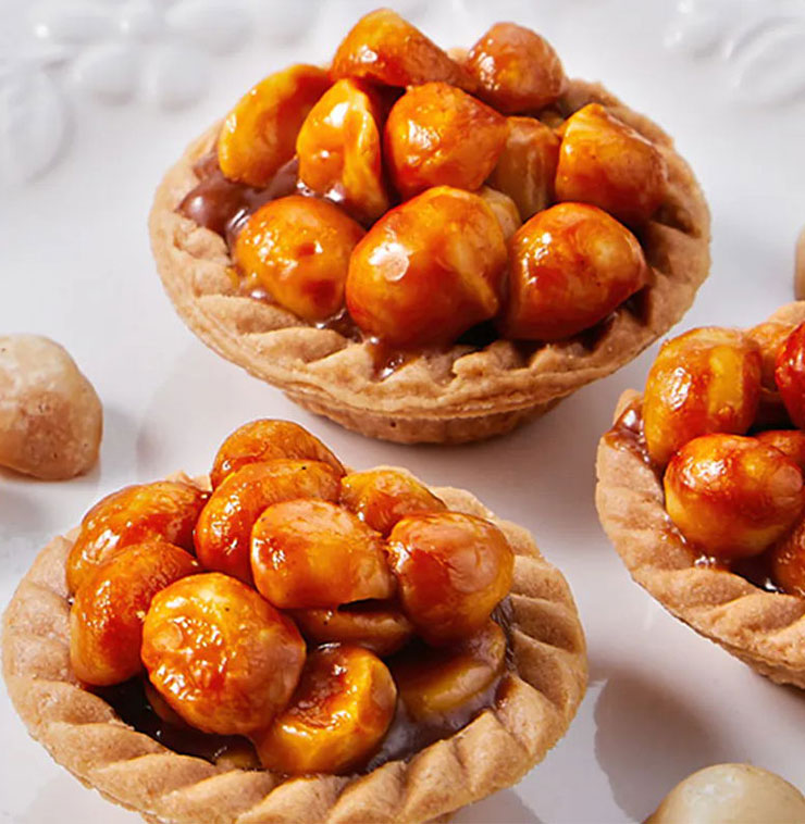 夏威夷豆塔-焦糖口味情境圖