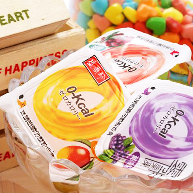 在日本風糜已久的零卡果凍終於引進台灣