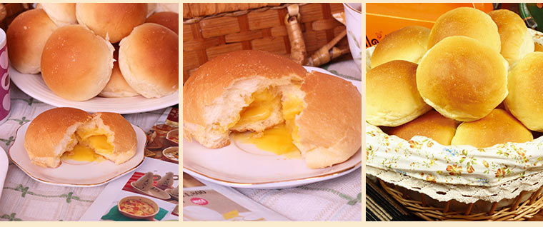 高雄的爆漿奶油餐包