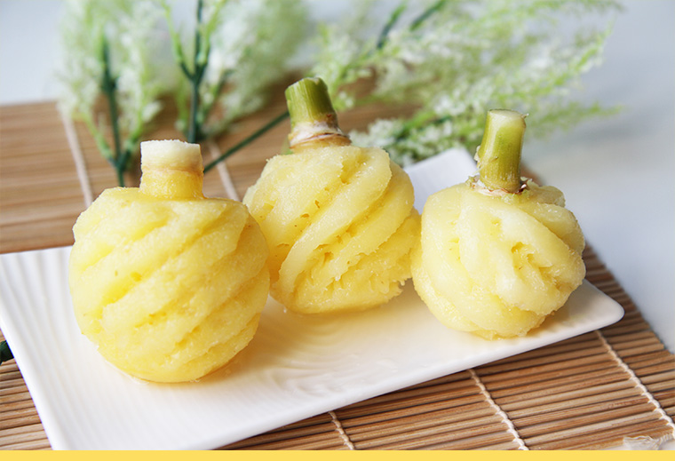 一顆泰王芒果僅能製作出二支鮮果冰棒