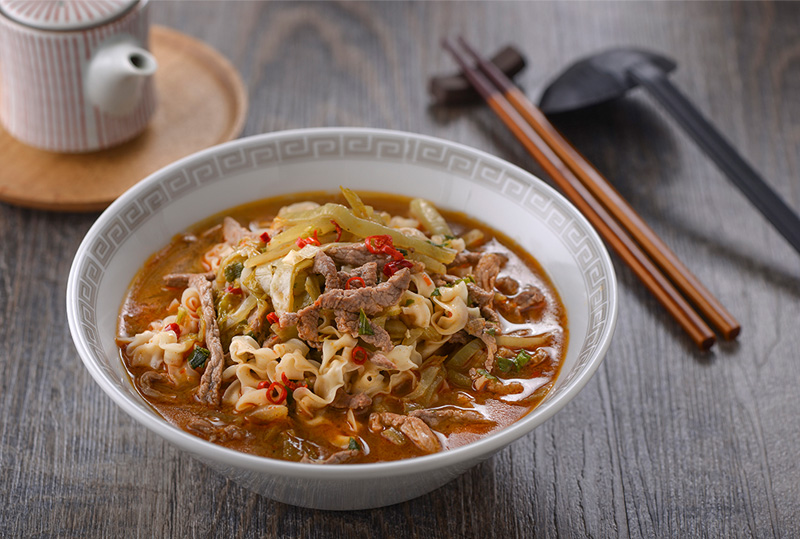 川椒牛肉味湯麵