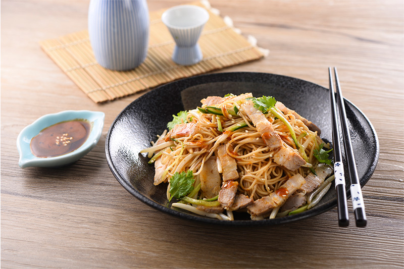 椒麻辣子乾拌麵